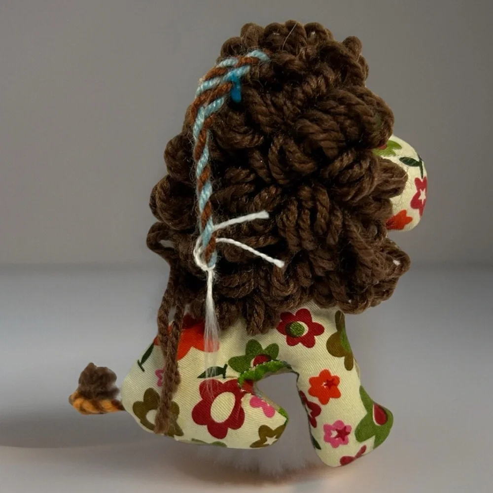 2013 Target Cloth Lion Christmas Ornament Plush 4 Inches - ADORABLE